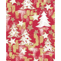 Gift Wrap (24"x100') SNOWY CHRISTMAS TREE